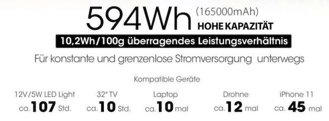Nitecore NPS600 Powerstation mit 594Wh für 699€ (statt 822€)