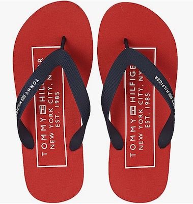 Tommy Hilfiger Rubber Beach Herren Flip Flops für 17€ (statt 27€)