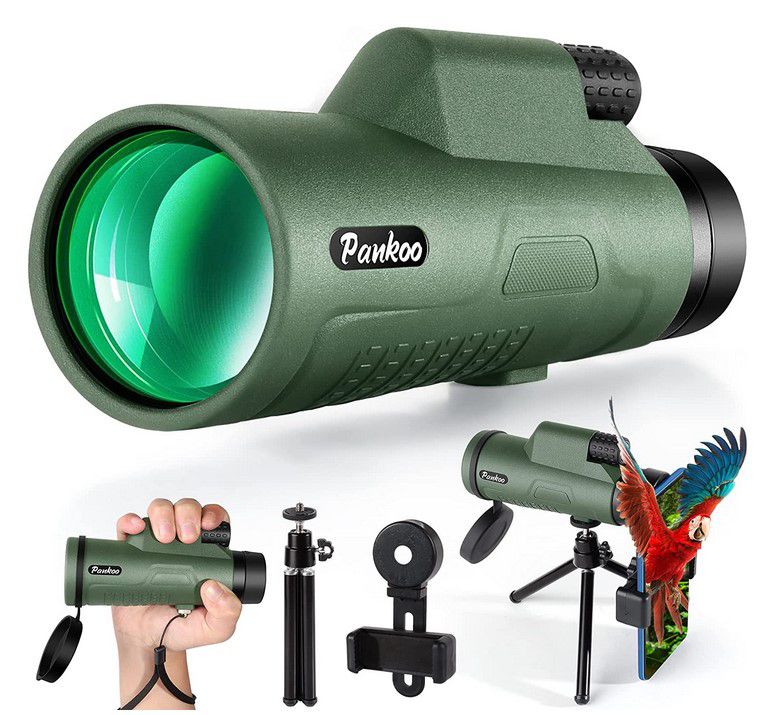 Pankoo 12 x 50 Monokular Teleskop für 39,99€ (statt 50€)