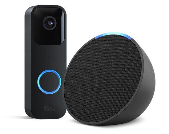 Blink Video Doorbell + neuer Echo Pop für 50,49€ (statt 72€)