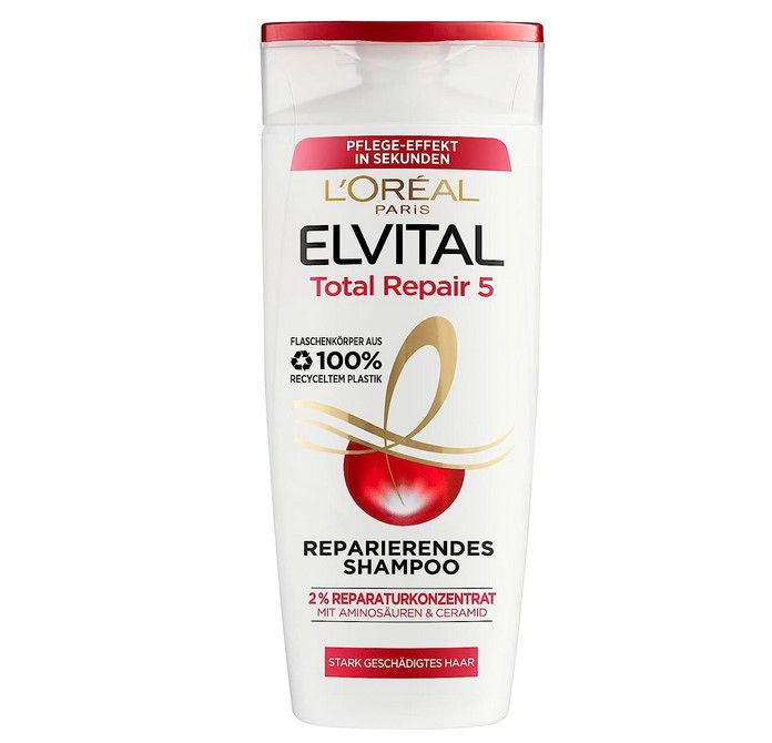 LOréal Paris Elvital Shampoo Total Repair 5 für 2,59€ (statt 7€)