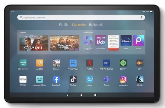Amazon Fire Max 11 Tablet mit 64GB für 149,99€ (statt 220€)