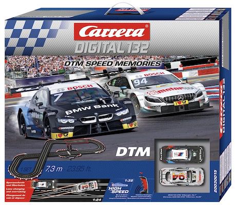 Carrera DTM Speed Memories Autorennbahn Set für 210,99€ (statt 250€)