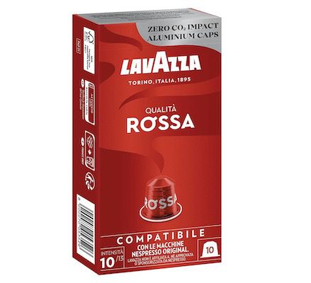 10er Pack Lavazza Qualità Rossa Espresso Kapseln für 1,81€ (statt 3€)