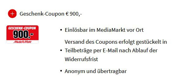 O2 AllNet und SMS Flat + 280 GB Daten für eff. 25,49€ mtl. dank 900€ MediaMarkt Coupon