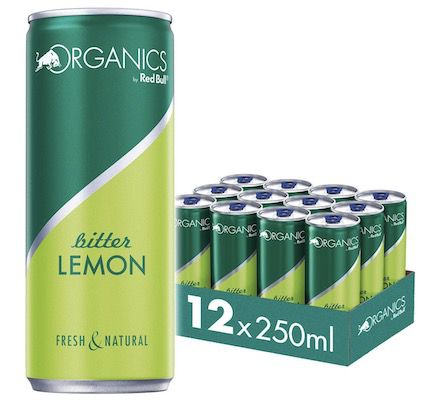 12x Organics by Red Bull Bitter Lemon für 9,59€ + Pfand