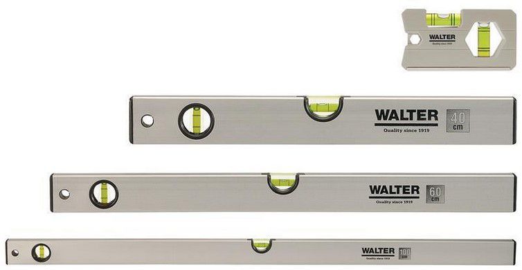 WALTER Wasserwaagen 4er Set für 24,90€ (statt 30€)
