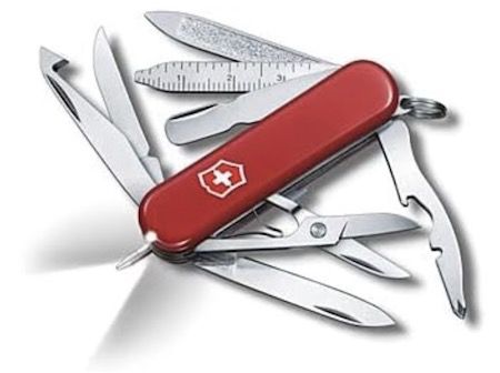 Victorinox Taschenmesser Midnite Mini Champ mit LED Licht für 44,85€ (statt 54€)