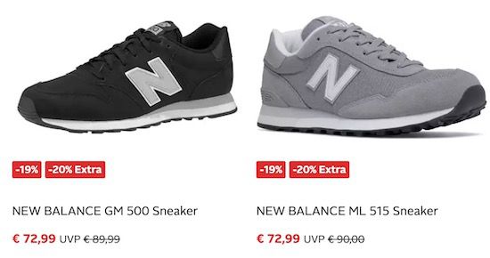 OTTO: New Balance Sale + 20% Extra Rabatt   z.B. New Balance 411v2 ab 33,59€ (statt 48€)