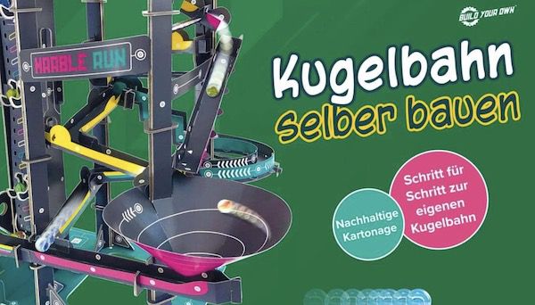 Franzis 67173 Kugelbahn zum selber bauen mit 143 Teilen für 13,99€ (statt 23€)