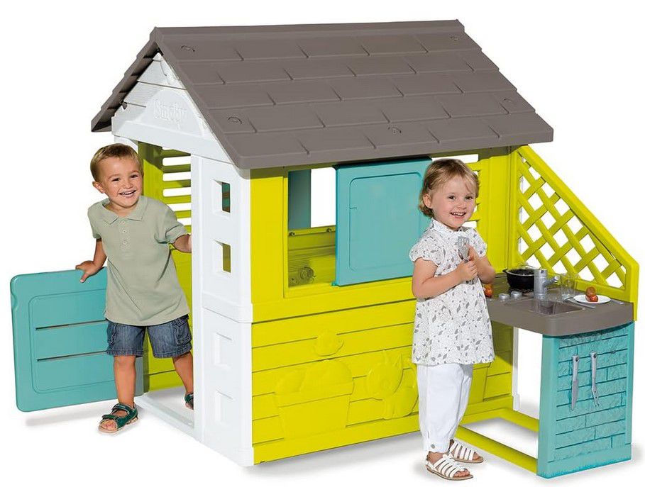 Smoby Pretty Spielhaus mit Sommerküche für 115,49€ (statt 169€)