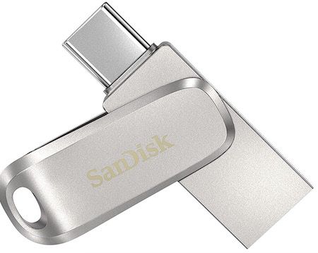 SanDisk Ultra Dual Drive Luxe 32GB USB C Stick für 4,78€ (statt 9€)