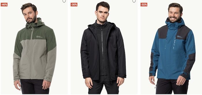 Jack Wolfskin Sale bis 40% Rabatt   z.B. Lightsome Wander Vest M für 72€ (statt 85€)