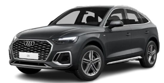 Audi Q5 Sportback 35 TDI S line mit 163 PS für 447,49€ mtl.   LF 0.72