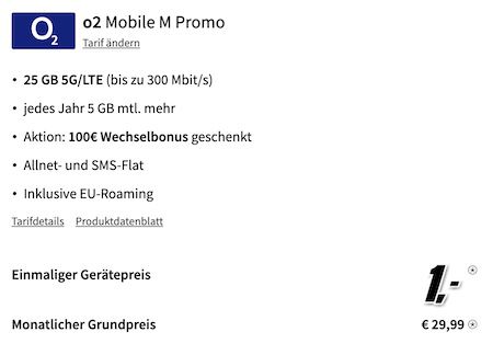 Google Pixel 7 Pro + o2 Allnet mit 25GB 5G für 29,99€ mtl. + 100€ Bonus