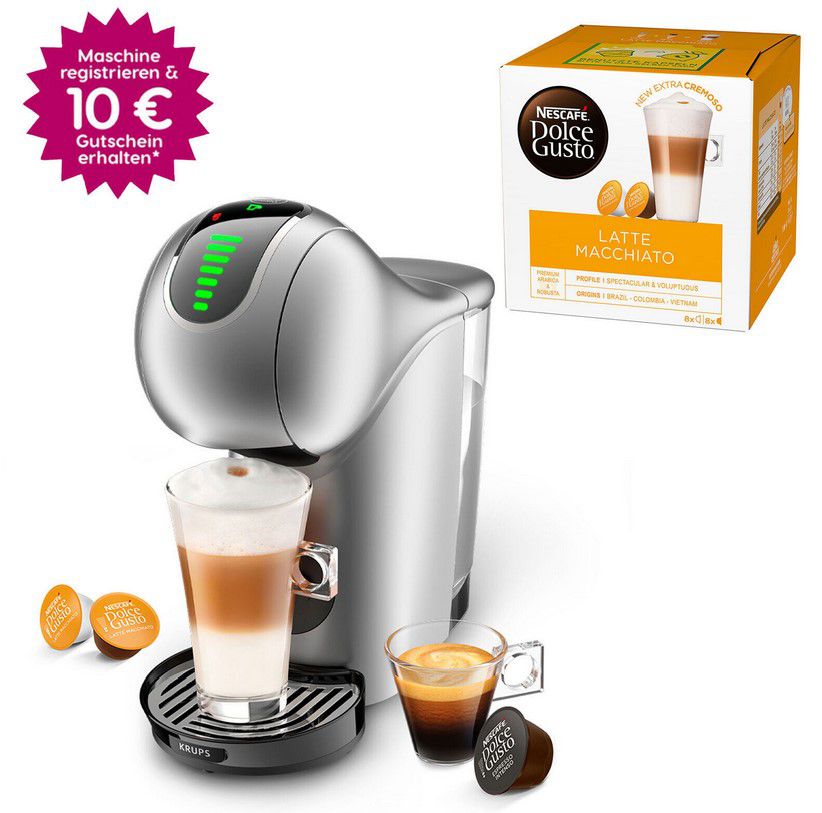 Krups Genio Touch KP440E Nescafé Dolce Gusto für 69,90€ (statt 100€)