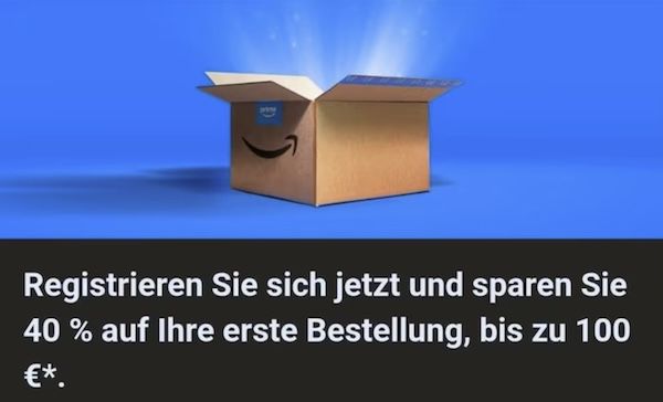 Amazon Business: 40% Rabatt auf die erste Bestellung bis 100€