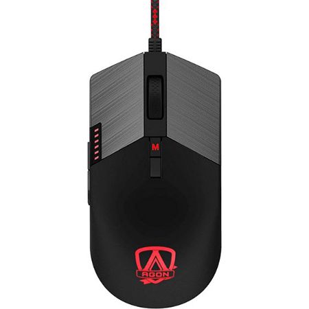Agon by AOC AGM700 Gaming Maus mit 16K DPI für 12,50€ (statt 37€)