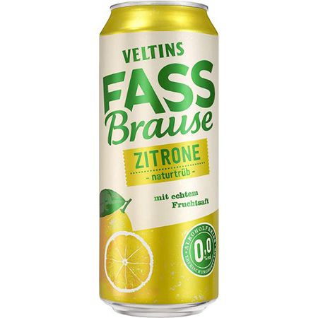 24x VELTINS Fassbrause Zitrone alkoholfrei ab 16,14€ (statt 21€)