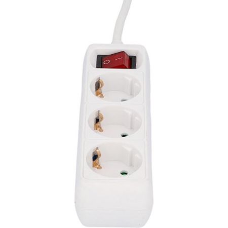 🔌 3x  Unitec 3 Fach Steckdosenleiste mit Ein  & Ausschalter für 8,85€ (statt 12€)