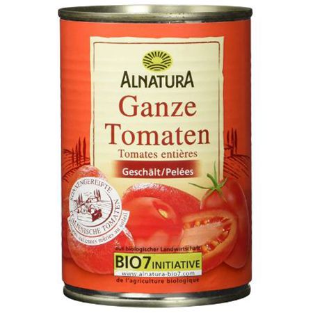 12er Pack Alnatura Bio ganze Tomaten, 400g Dose ab 10,69€ (statt 12€)