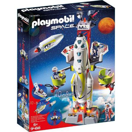 Playmobil Space 9488 Mars Rakete mit Startrampe für 55,79€ (statt 67€)
