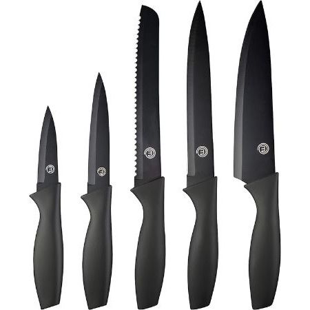 MasterChef Edelstahl Messerset, 5 teilig für 12,50€ (statt 19€)