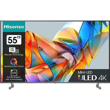 Hisense 55U6KQ 55&#8243; 4K Mini LED TV mit 60Hz ab 499€ (statt 568€) + 100€ Cashback