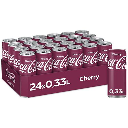 24x Coca-Cola Cherry, 330 ml ab 14,84€ (statt 23€)