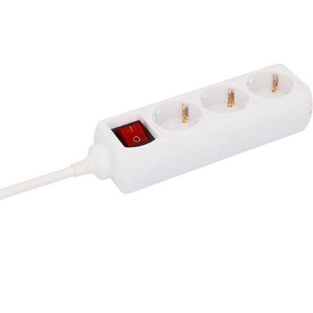 🔌 3x  Unitec 3-Fach Steckdosenleiste mit Ein- & Ausschalter für 8,85€ (statt 12€)