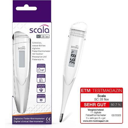 Scala SC 28 Flex Digitales Fieberthermometer für 2,99€ (statt 7€)