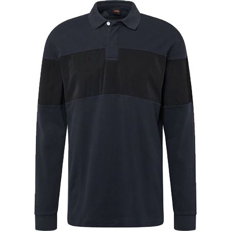 BOSS Relaxed Fit Longsleeve Poloshirt für 47,45€ (statt 60€)