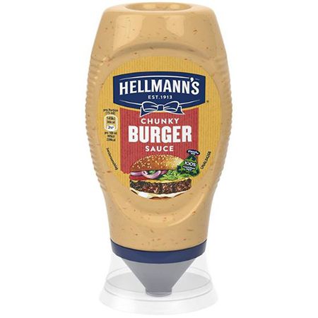 8er Pack Hellmanns Chunky Burger Sauce, 250ml ab 10,80€ (statt 16€)