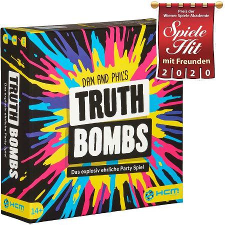 HCM Kinzel Truth Bombs Partyspiel für 10,32€ (statt 20€)