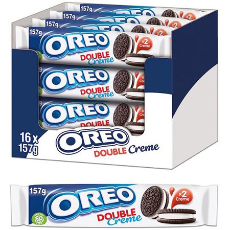 16er Pack OREO Double Creme Doppelkeks, 157g für 16,49€ (statt 21€)