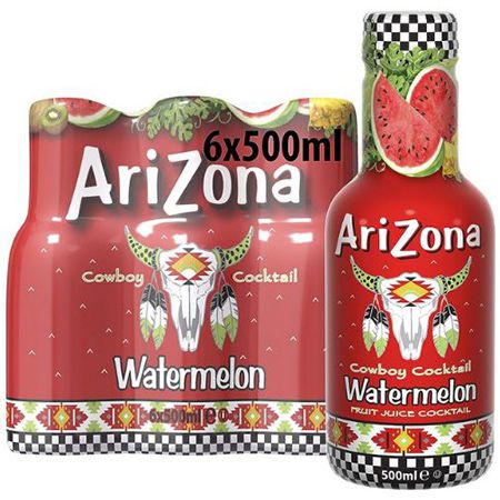 6er Pack Arizona Cowboy Cocktail Watermelon, 500ml ab 5,52€ (statt 7€)