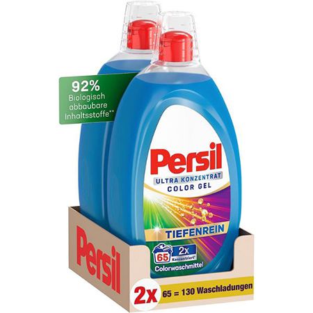 Persil Ultra Konzentrat Color Waschmittel, 2 x 65WL ab 21€ (statt 33€)