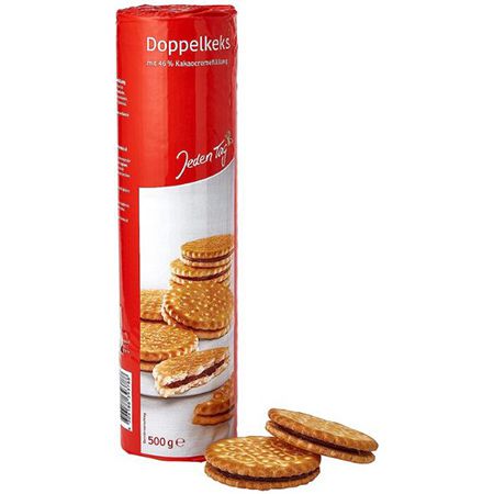 Jeden Tag Doppelkeks Schoko, 500g ab 1,22€ (statt 1,89€)