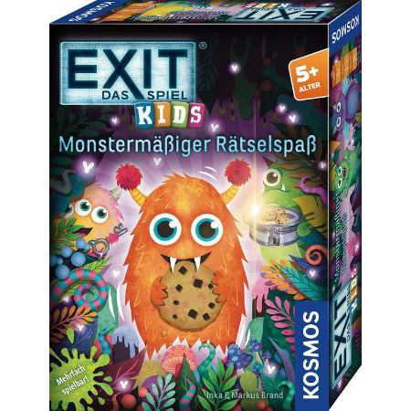 Kosmos EXIT Kids: Monstermäßiger Rätselspaß für 7,87€ (statt 14€)