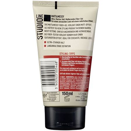 6 x LOreal Paris Studio Line Haargel mit Mattefekt, 150ml ab 11,47€ (statt 18€)