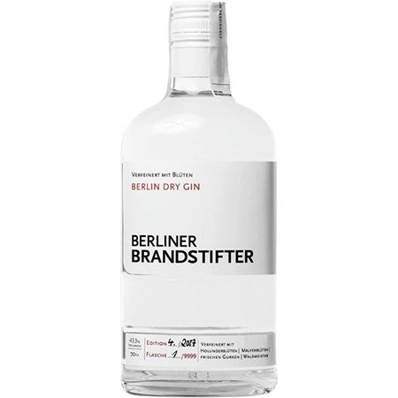 Berliner Brandstifter Dry Gin, 700ml, 43,3% für 28,75€ (statt 32€)