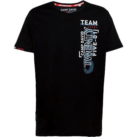 Camp David T Shirt in Schwarz für 39,90€ (statt 50€)