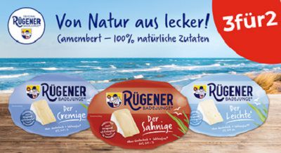 NUR NOCH HEUTE! Couponplatz: 3 für 2 Aktion mit Rügener Badejunge