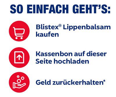 Blistex® Lippenbalsam kostenlos ausprobieren