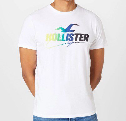 Hollister T Shirts mit Ombré Färbung/Acid Waschung   5er Pack für 34,74€ (statt 64€)