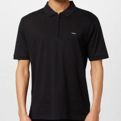 Calvin Klein Tailored Tech Zip Poloshirt für 41,93€ (statt 60€)