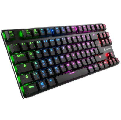 Sharkoon mechanische Tastatur PureWriter TKL RGB für 46,98€ (statt 61€)