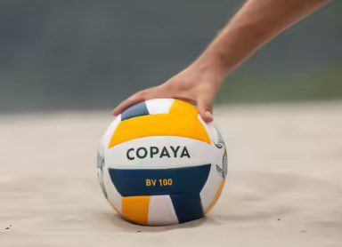 Beachvolleyball BV100 Classic   Größe 5 für 6,99€ (statt 9€)