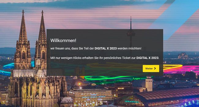 Kostenloses Ticket für die Digital X Messe Köln am 20. & 21.9. (statt ab 99€)