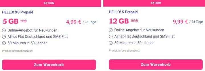 Lebara Prepaid: o2 Allnet Flat mit 5GB für 4,99€ mtl